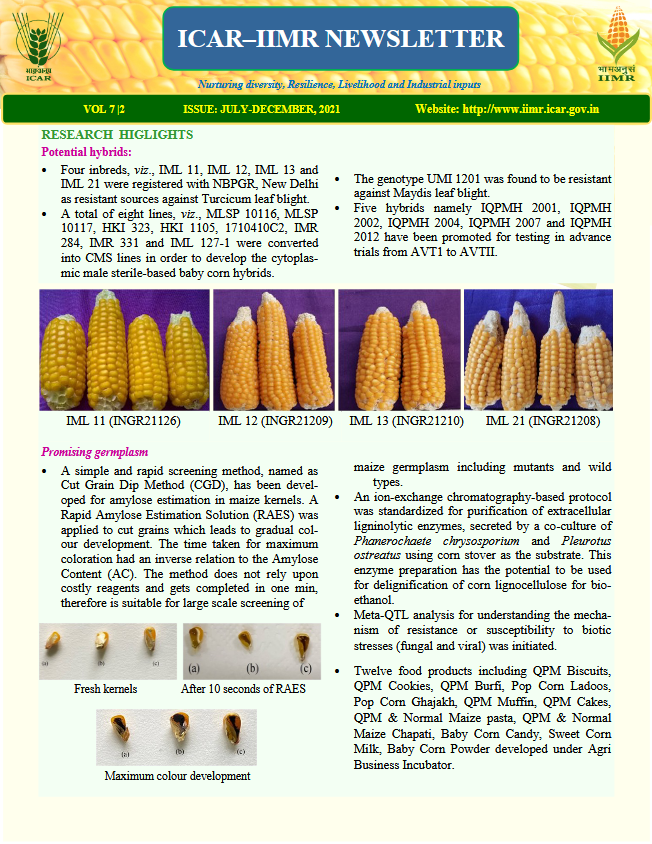 Newsletter July-Dec 2021